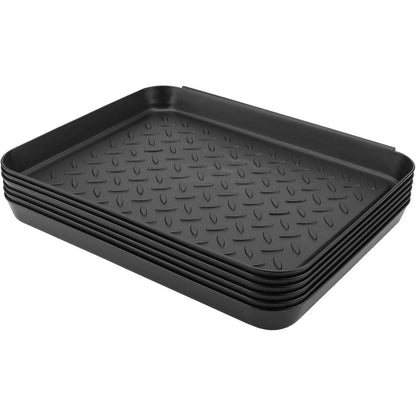 NGOSUET 6er Set Große Schuhablage 35x27.5x3cm Schwarz
