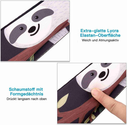 Ergonomisches Gelkissen Mauspad mit Handauflage und Tastatur Schutz