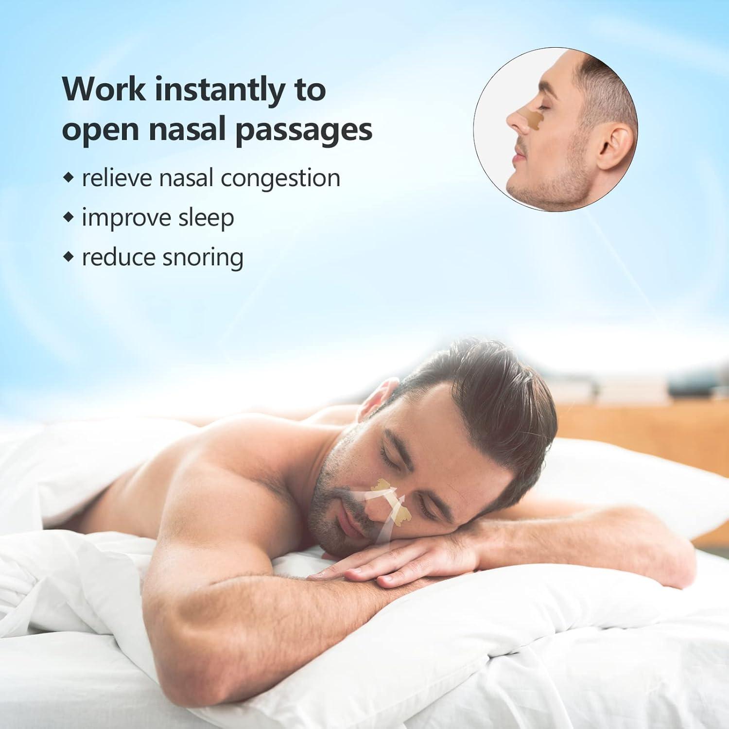 Nasenpflaster Anti-Schnarchen 200 Stück Sport SchlafGegen Nosestrips