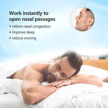 Nasenpflaster Anti-Schnarchen 200 Stück Sport SchlafGegen Nosestrips