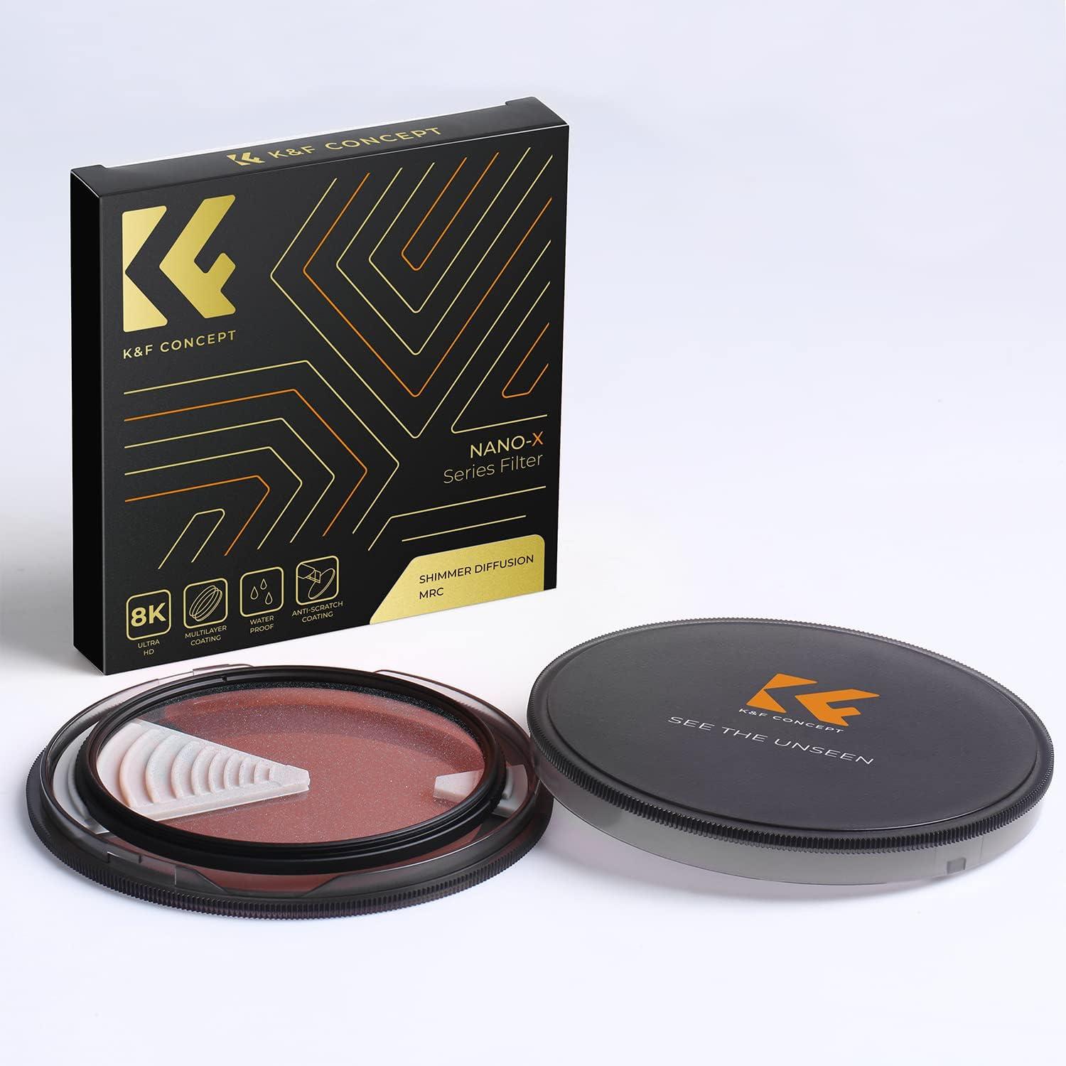 Filter 49mm mit Nano-Beschichtung für Videoaufnahmen/Portraitfotografie