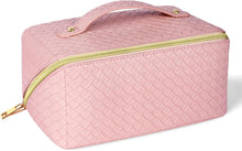 Reise Kosmetiktasche PU Leder Make-up Tasche Große Kapazität