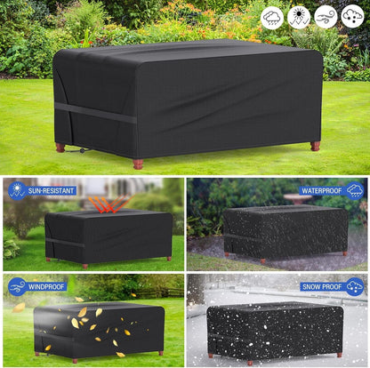 Schutzhülle Abdeckung 200x160x70cm für Gartenmöbel Wasserdicht Oxford-Gewebe