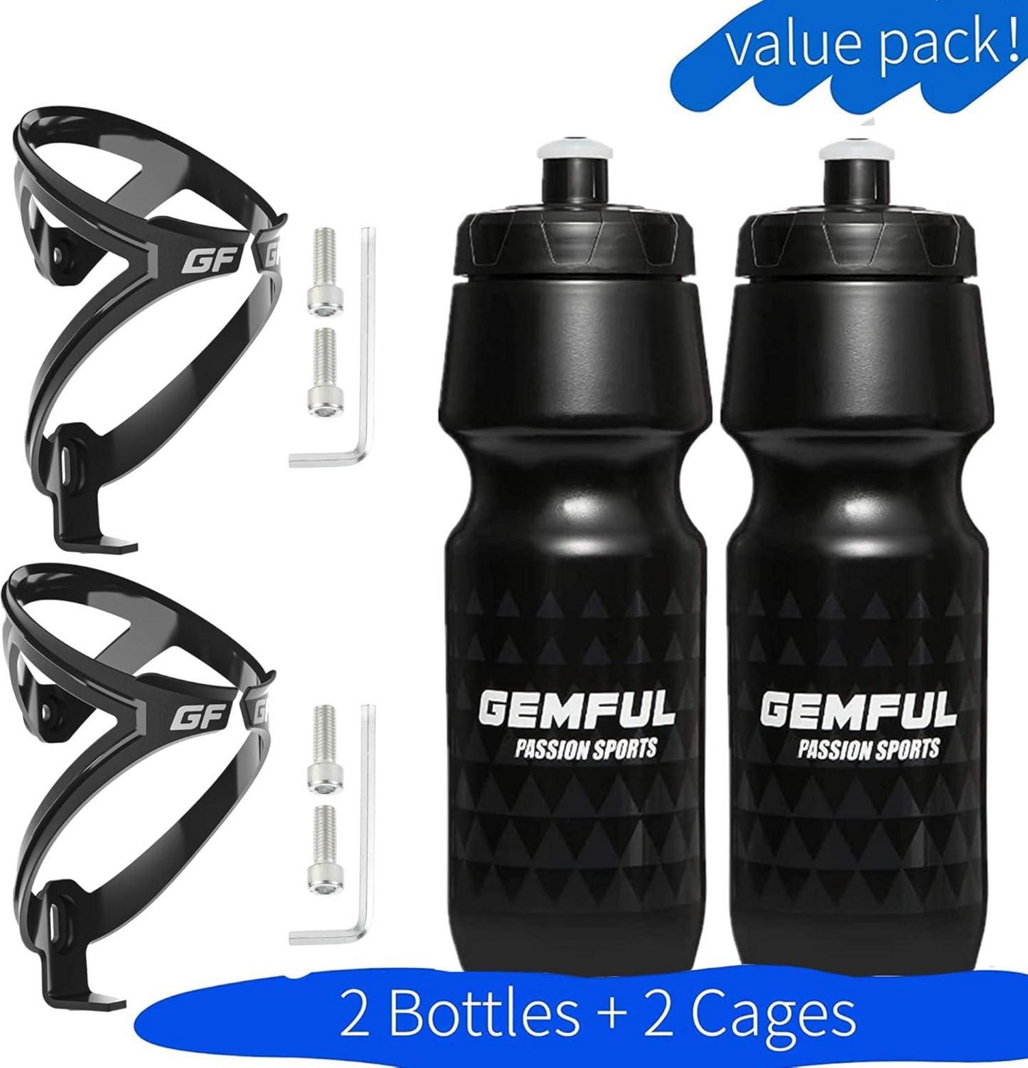 Fahrrad Getränkehalter mit 750ml Trinkflasche BPA-frei 4