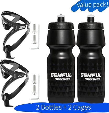 Fahrrad Getränkehalter mit 750ml Trinkflasche BPA-frei 4