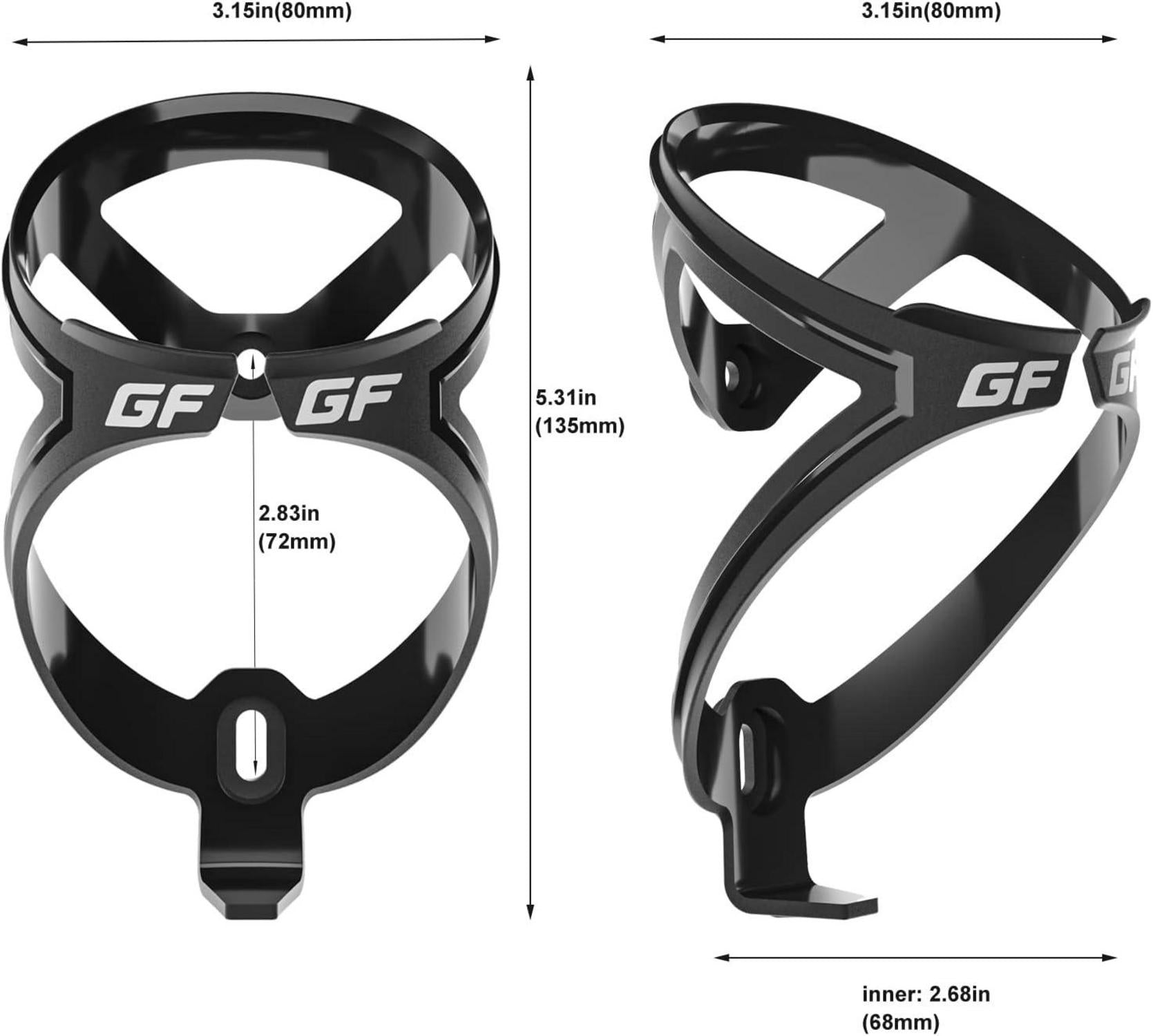 Fahrrad Getränkehalter mit Trinkflasche 750ml BPA-frei MTB Rennrad 4er Set