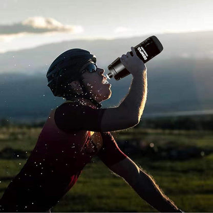 Fahrrad Getränkehalter mit Trinkflasche 750ml BPA-frei MTB Rennrad 4er Set