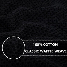 Premium Geschirrtücher 100% Baumwolle 8er Set Schwarz 30 x
