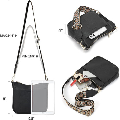 BOSTANTEN Damen Handtasche leder mittelgroß Schultertasche
