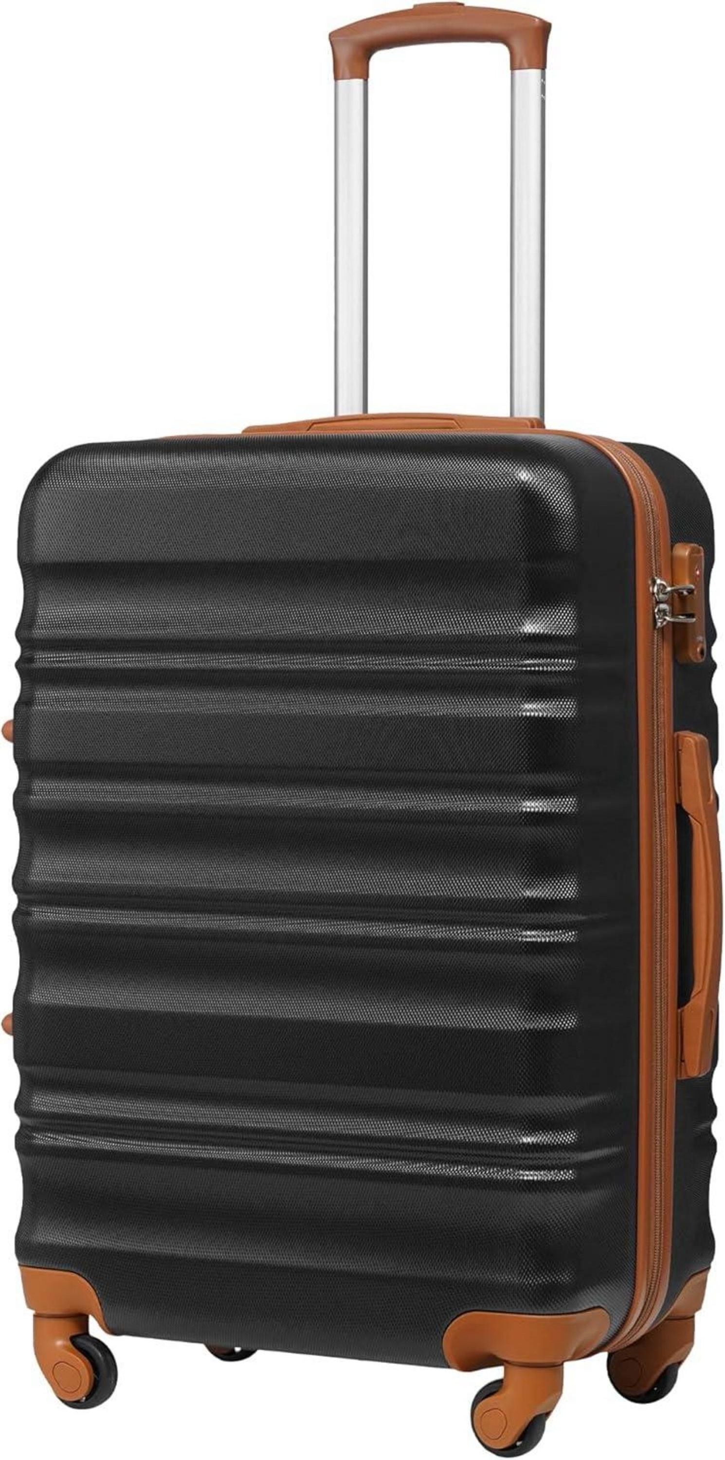 Hartschalen-Koffer Trolley Rollkoffer TSA-Schloss 4 Rollen Handgepäck