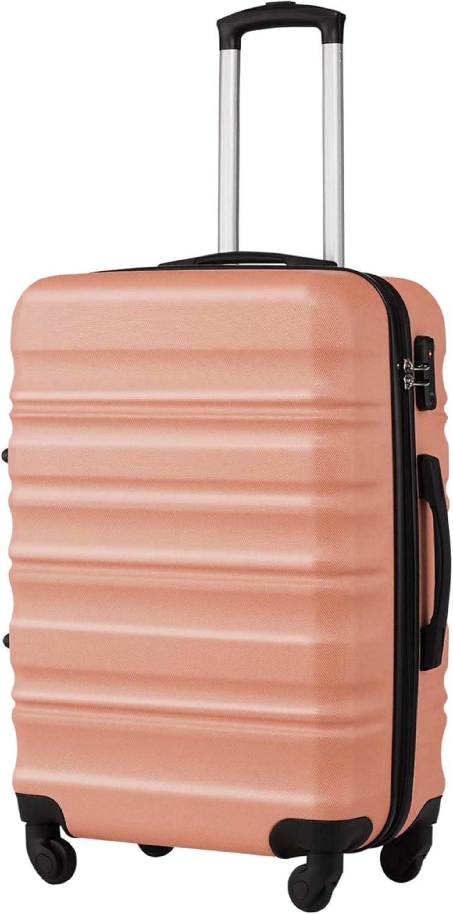 Hartschalen-Koffer Trolley Rollkoffer Reisekoffer TSA-Schloss 4 Rollen