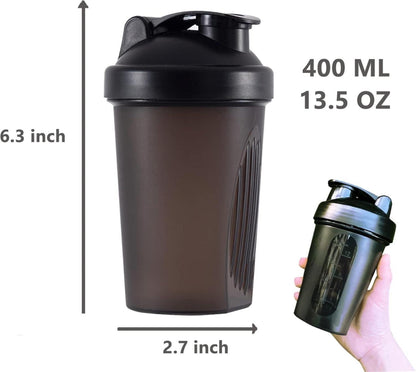 Protein Shaker Flasche 400ml Auslaufsicher BPA Frei
