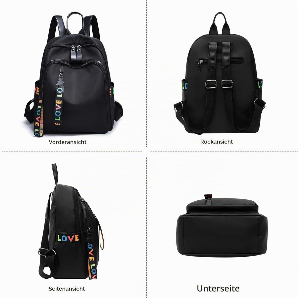 Damen Rucksack Schultertasche – Elegant & Vielseitig für Alltag & Reisen