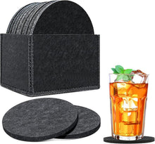 Untersetzer Filz Rund Getränke Bar Tassen Geschenke - 10er Set