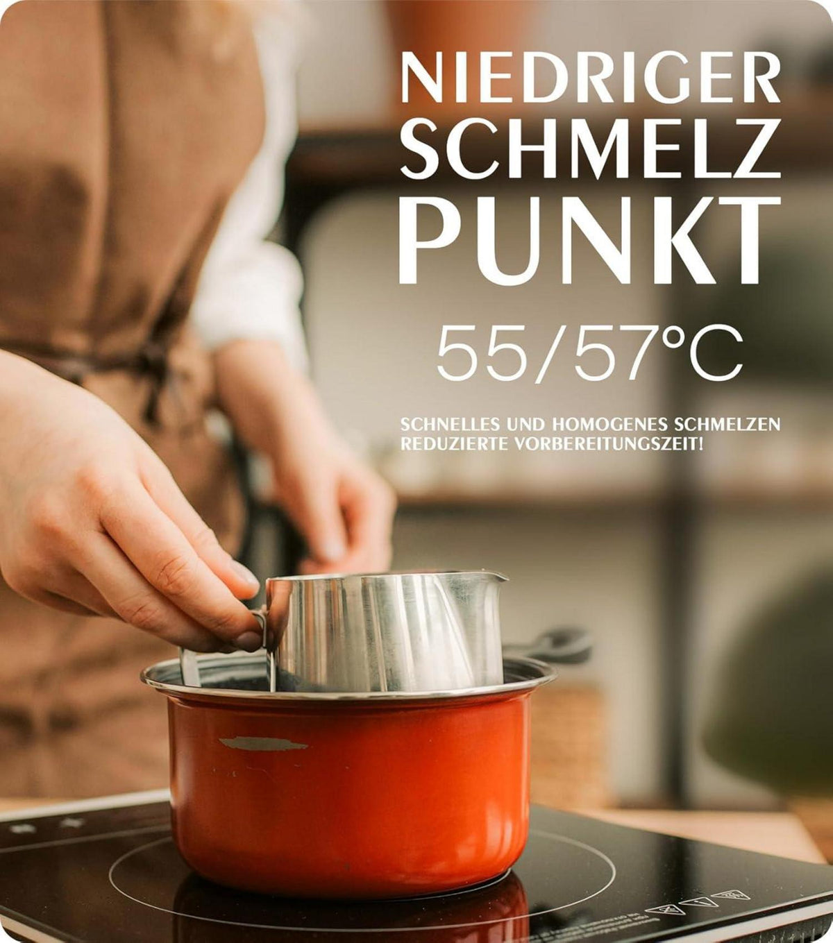 Sojawachsflocken für Kerzen 1.8kg - 100% Natürliches Sojawachs BIO