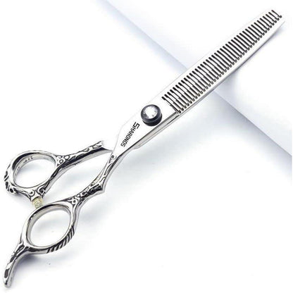 7 Zoll Friseurschere 440C Stahl Set – Professionelle Haarschneideschere