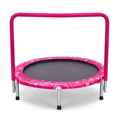 Faltbares Kindertrampolin 92x92cm mit Griff & Polster