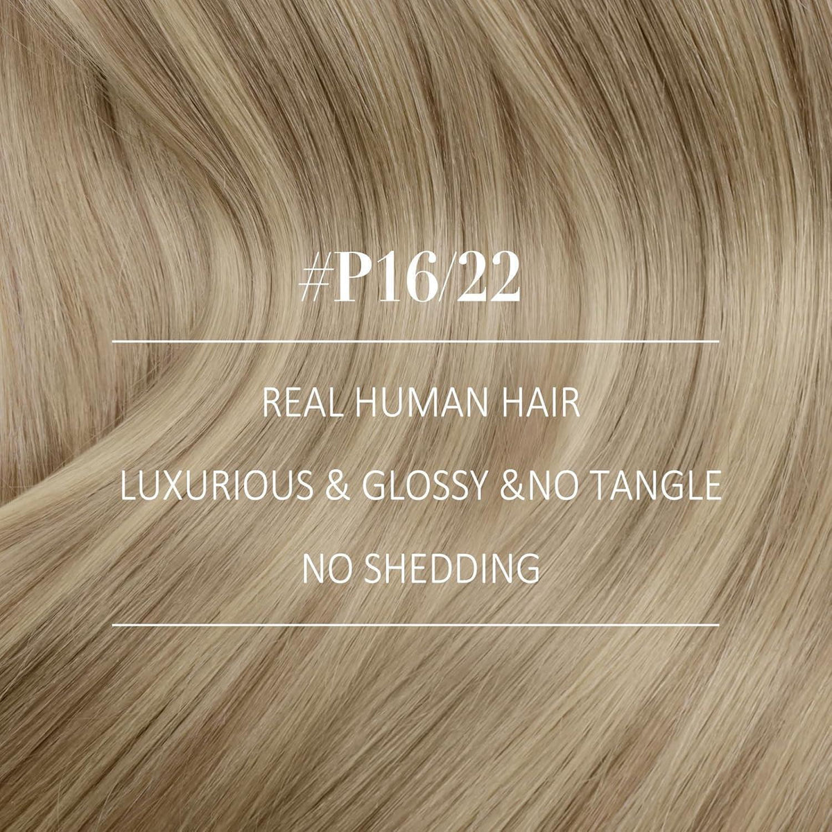 Blond Echthaar Tressen 55cm – Remy Haare zum Einnahen