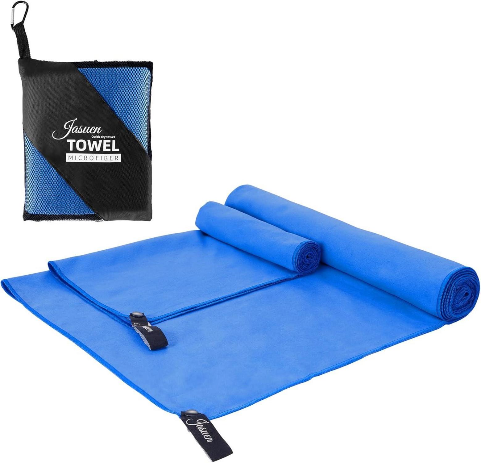 Schnelltrocknendes Mikrofaser Handtuch Set für Reise & Sport