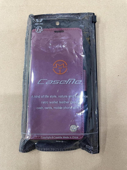 Handyhülle Samsung Galaxy S23 5G Flip Case Premium Leder Rot 6,1 Zoll
