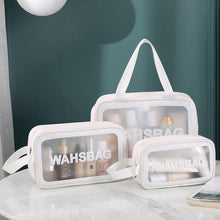 Transparente PVC Kosmetiktasche Set 4-teilig