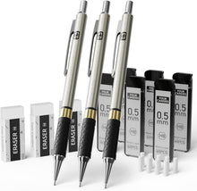 Druckbleistift Set 0,5 mm mit 360 HB-Minen und Etui