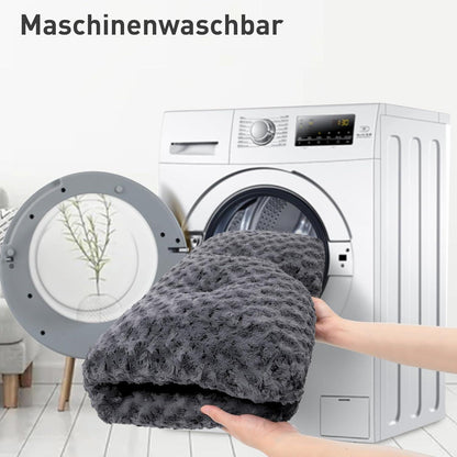 Hundebett Grosse Hunde Waschbar Hundekissen Grau 90x60cm