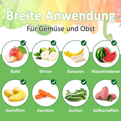 Obst Gemüse Ausstechformen Edelstahl Set Kinder Schneider Schürze