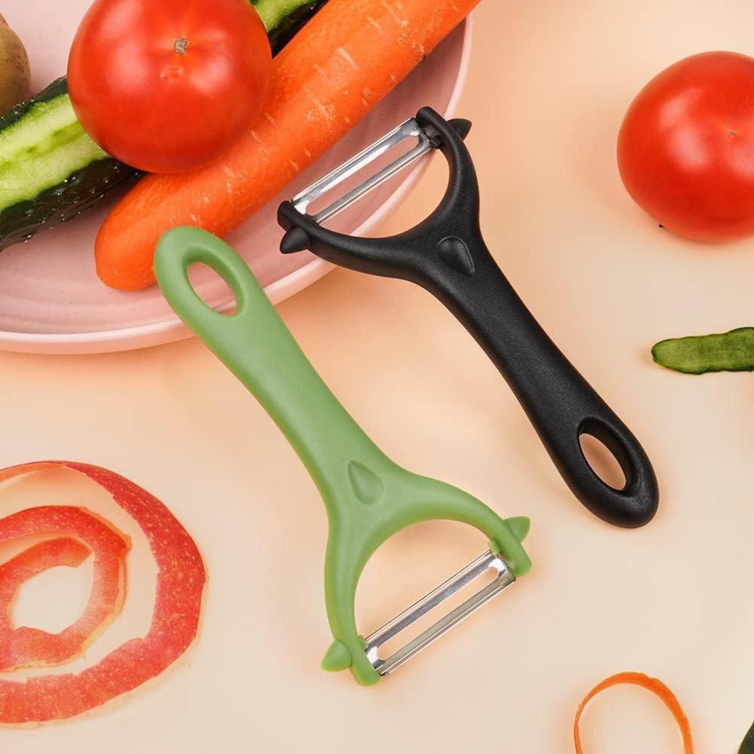 Universalschäler Edelstahl Set Kartoffel Gemüseschäler Spargel Y-förmig