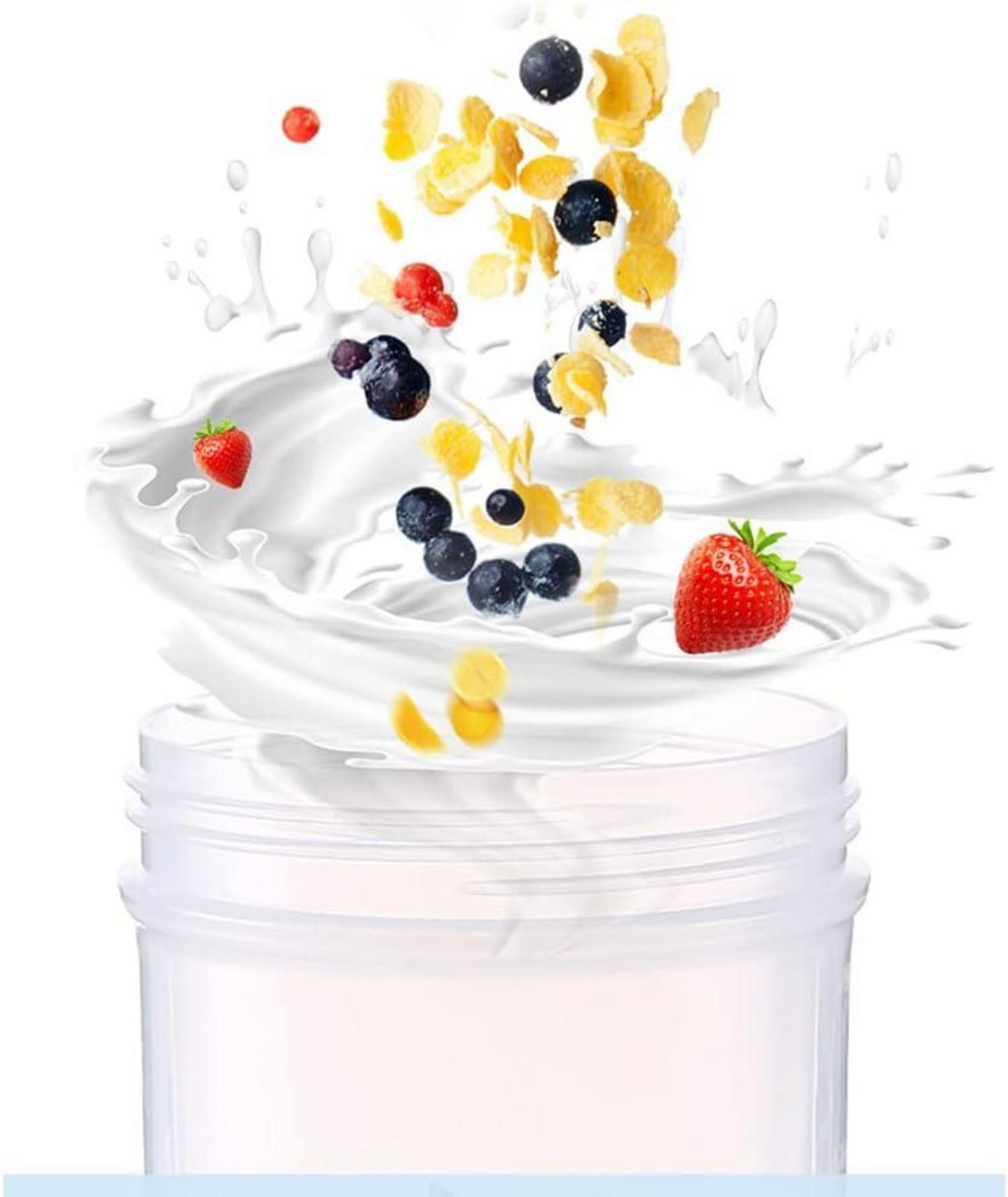 Protein Shaker 400ml mit Mixer Ball Auslaufsicher Flip Cap Gym Fitness