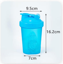 Protein Shaker Flasche 400ml mit Mixer Ball für Shake
