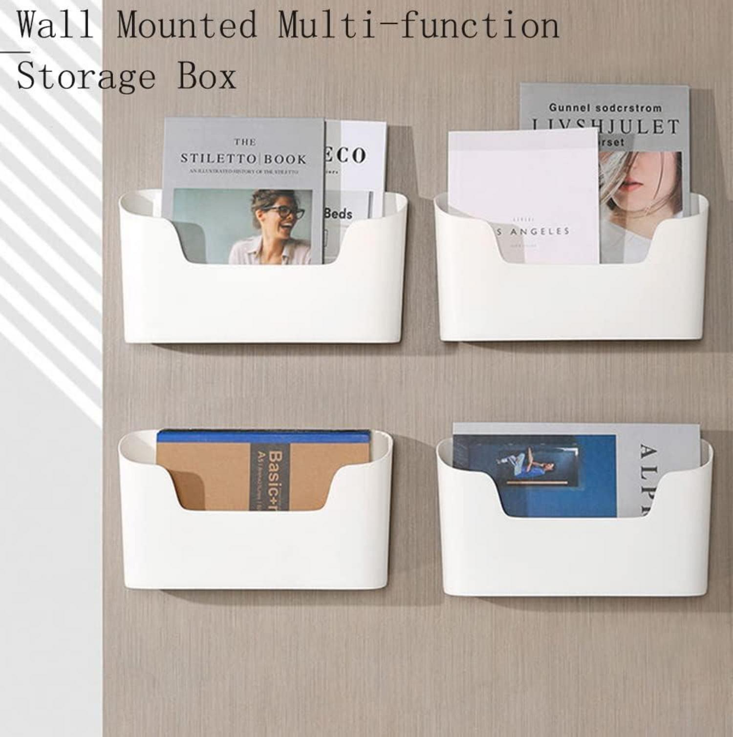2er Set Selbstklebende Wandmontage Küchenorganizer ABS Kunststoff