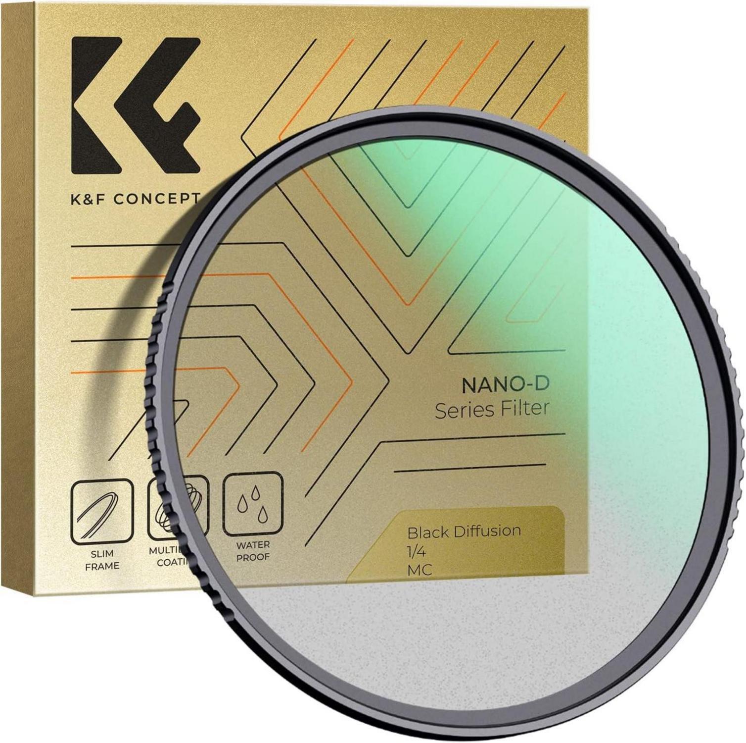 72mm Black Mist Filter Nano-Beschichtung Optisches Glas