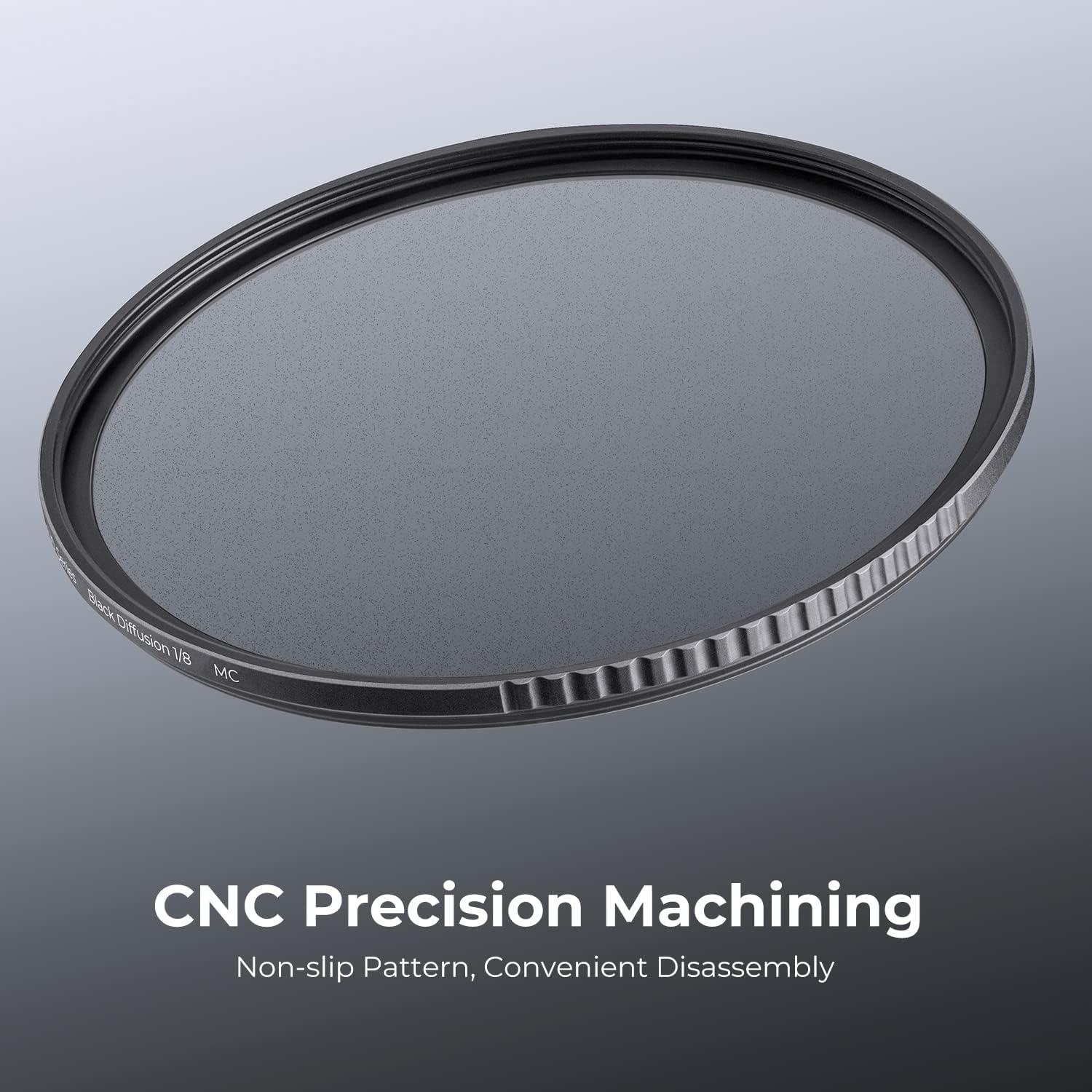 77mm Black Mist 1/4 Filter Nano-Beschichtung Optisches Glas Portrait Video