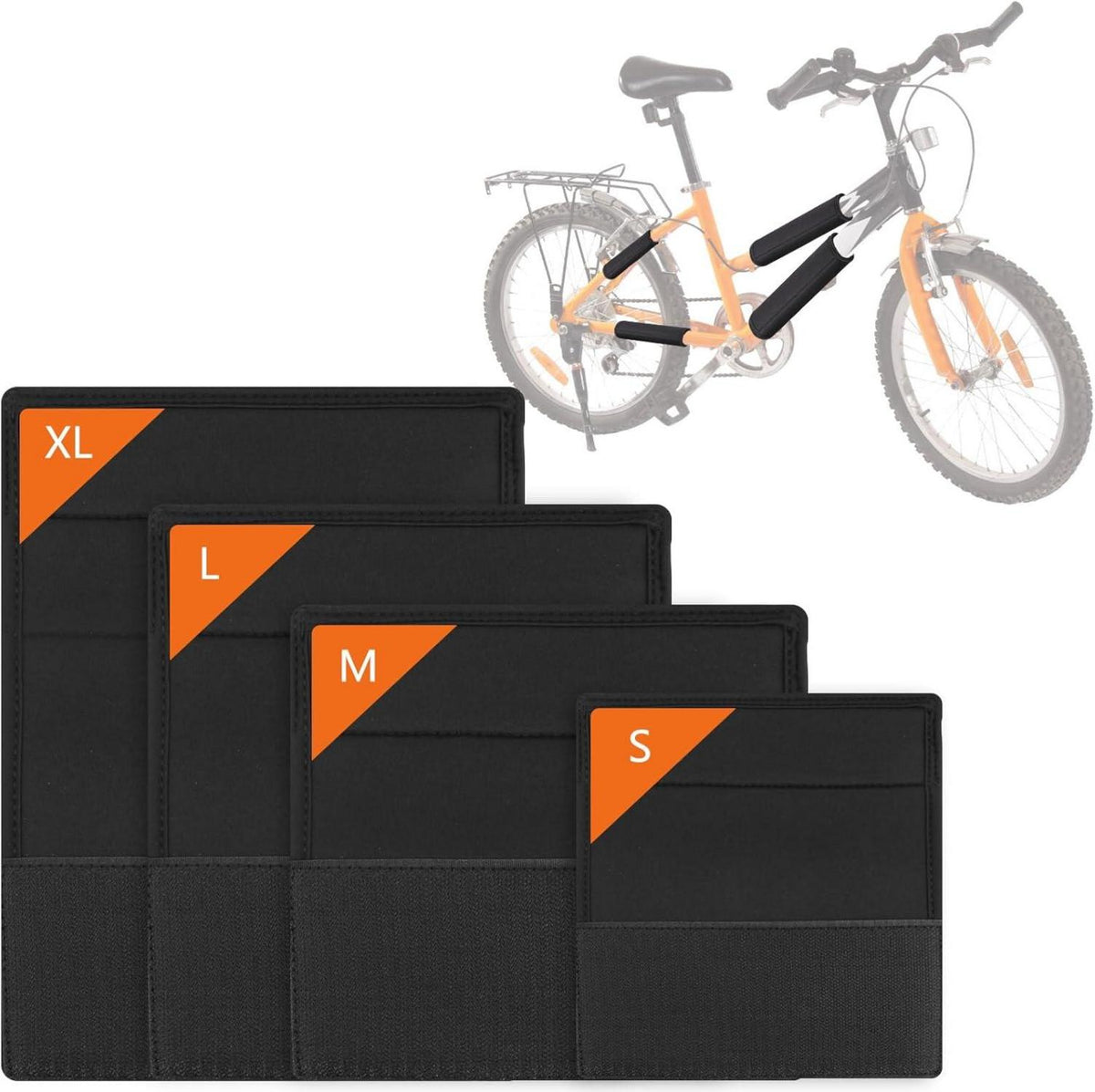 Fahrrad Rahmenschutz Set für Thule Fahrradträger E-Bike Schutz