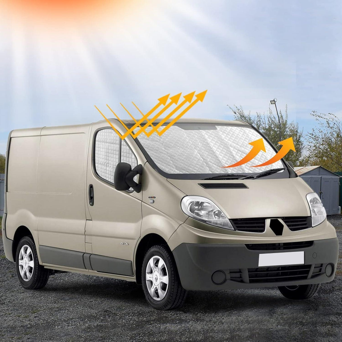 Thermomatte Fahrerhaus Opel Vivaro/Renault Trafic 2001-2014