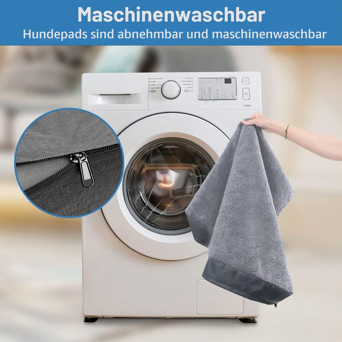 Orthopädisches Hundebett XXL – Wasserdicht & Bequem