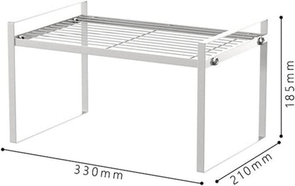 BAUEUEJO Regaleinsatz Küchenschrank Organizer Anti-Rutsch Matte