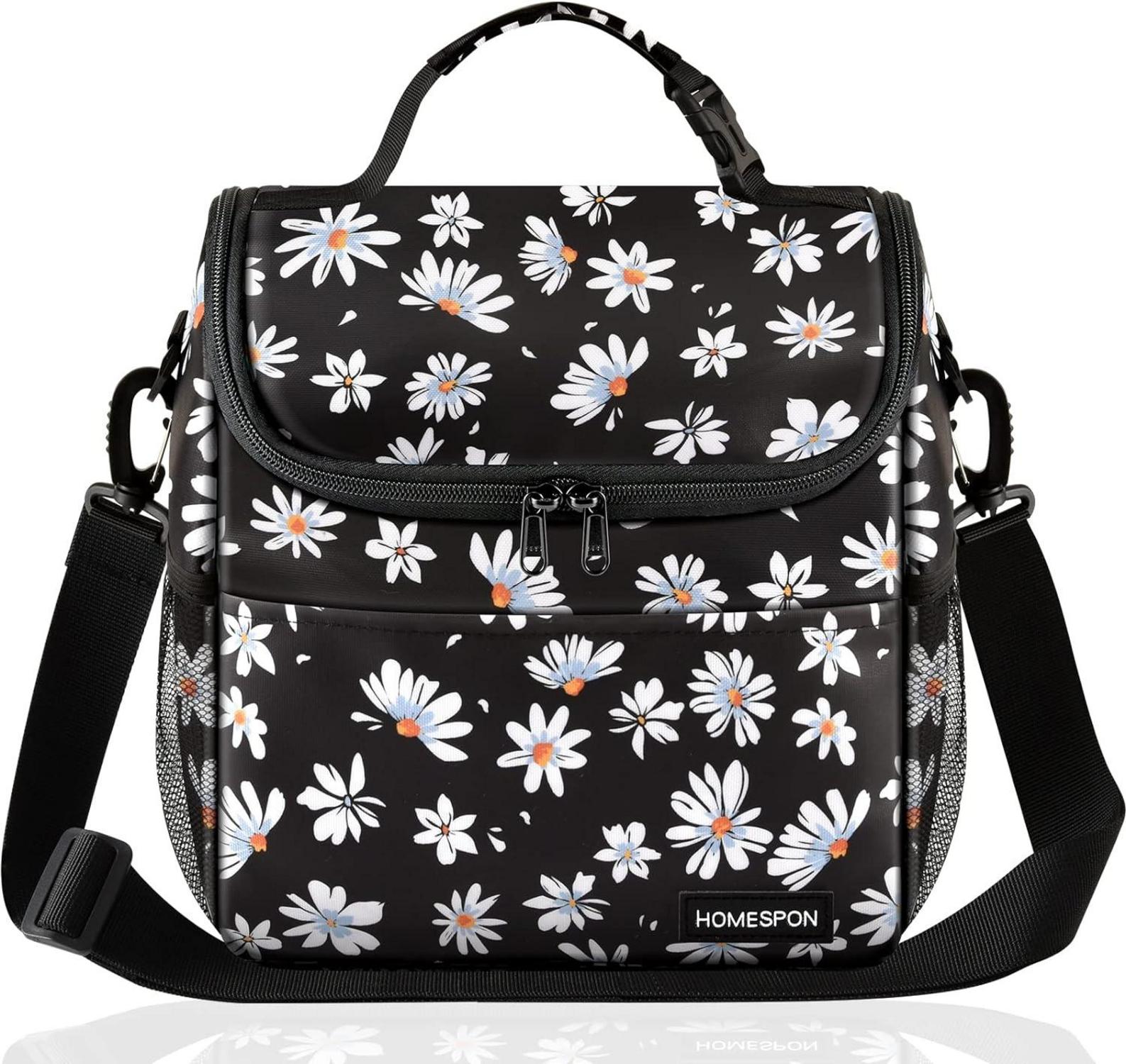 Isolierte Kühltasche Lunchbox Picknicktasche mit Schultergurt