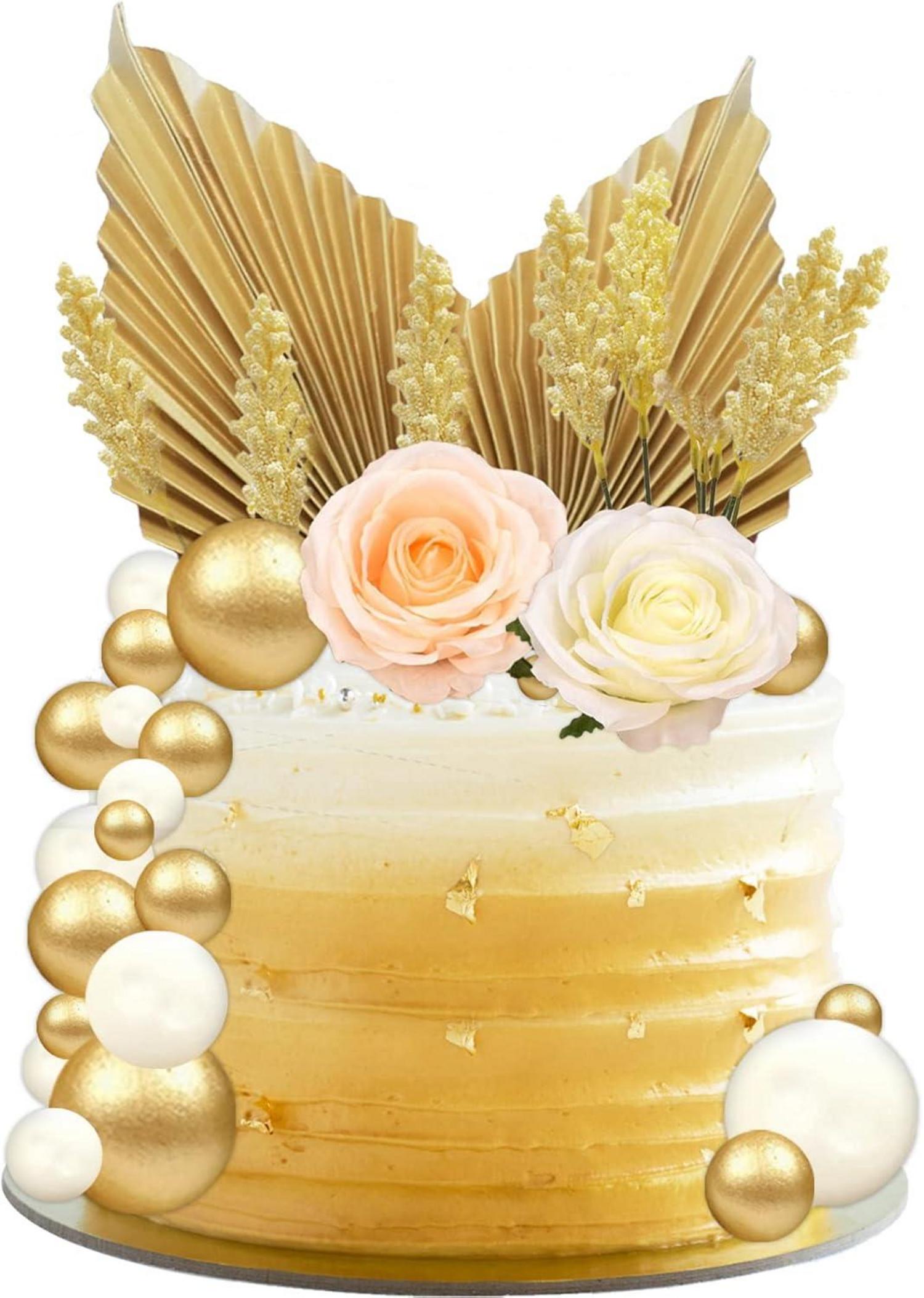 30-teilige Boho Tortendeko Set für Hochzeit Geburtstag Babyshower