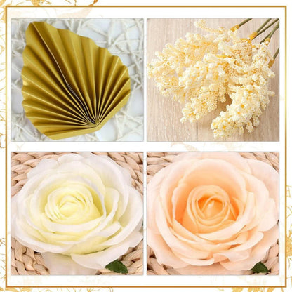 Luckeey 30 Boho Tortendeko Kuchen Deko Blumen Palmblätter Hochzeit Birthday Baby Party