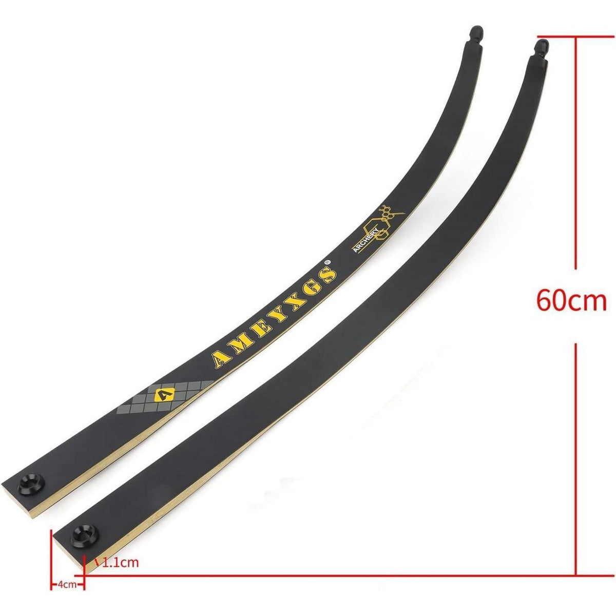 Recurvebogen Wurfarme Takedown 66"/68"/70" – 14-40 lbs