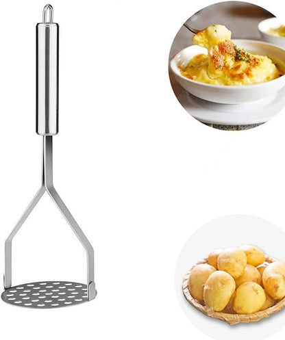 Kartoffelstampfer Edelstahl Spülmaschinenfest Gemüsestampfer Püriert