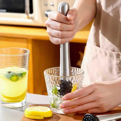 Edelstahl Cocktail Stössel Mixer Crusher Bar Zubehör