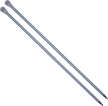 6,0 mm Aluminium Stricknadeln 35cm Anfänger & Profis