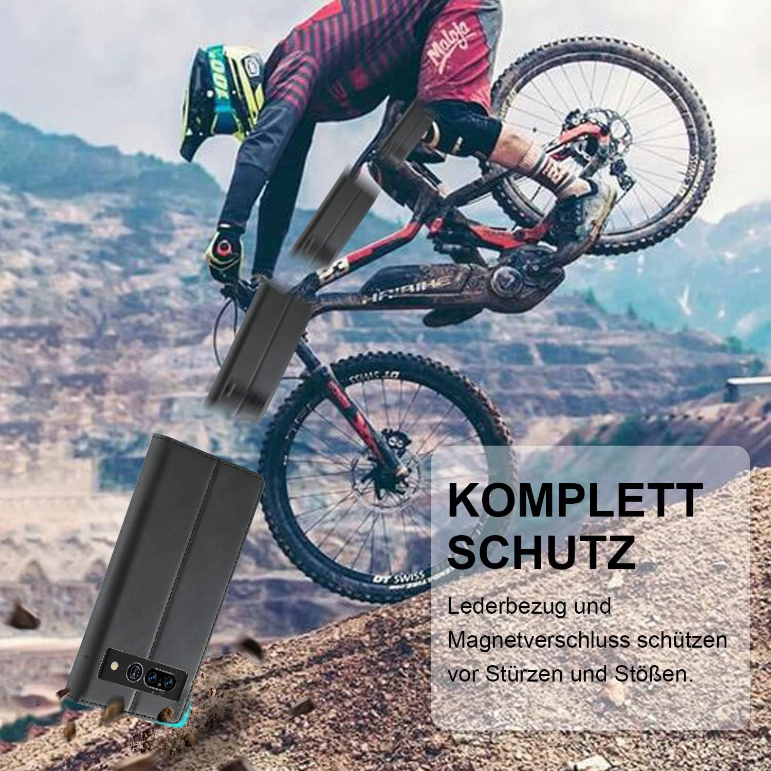 Leder Handyhülle Klappbar Wallet Case für Google Pixel 7 Pro 5G
