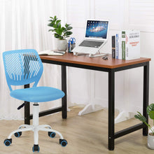 Homy Casa 2er Set Bürostuhl Rosa Blau ergonomisch
