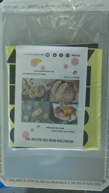 Große Silikon Induktionsschutzmatte 60x40cm Schwarz, Kratzschutz für Induktionsherd
