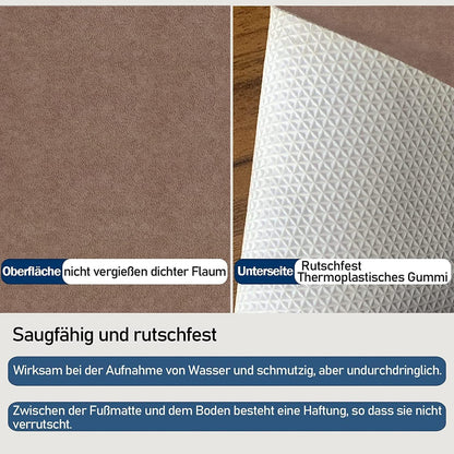 Fußmatte innen 80x120cm waschbar Saugfähige Eingangsmatte