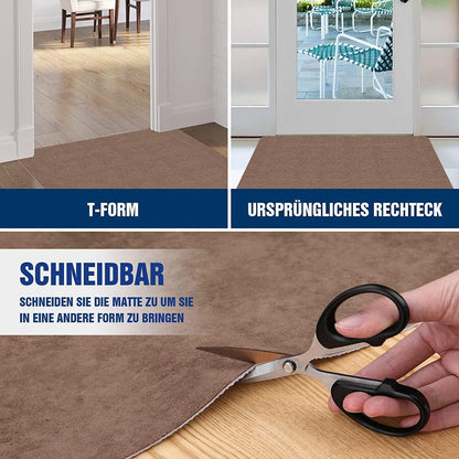 Fußmatte innen 80x120cm waschbar Saugfähige Eingangsmatte